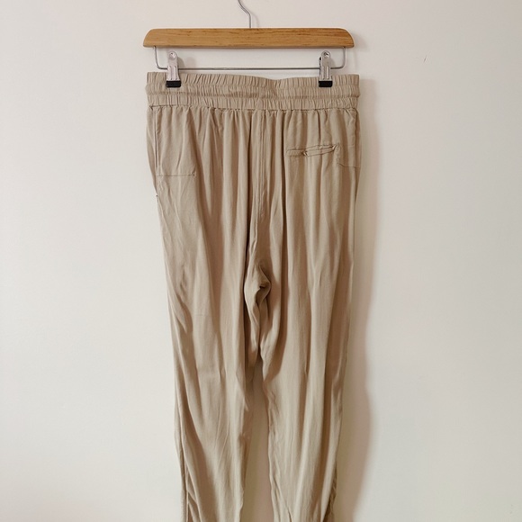 La classe couture women light summer jogger pants beige size medium - Picture 9 of 10